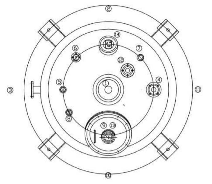 本發明(míng)加熱(rè)攪拌釜的(de)俯視圖.png